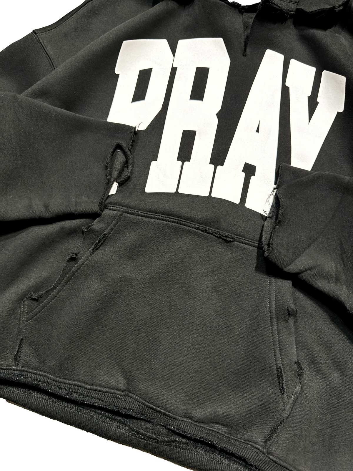 THRASHED PRAY UNI (BLACK)
