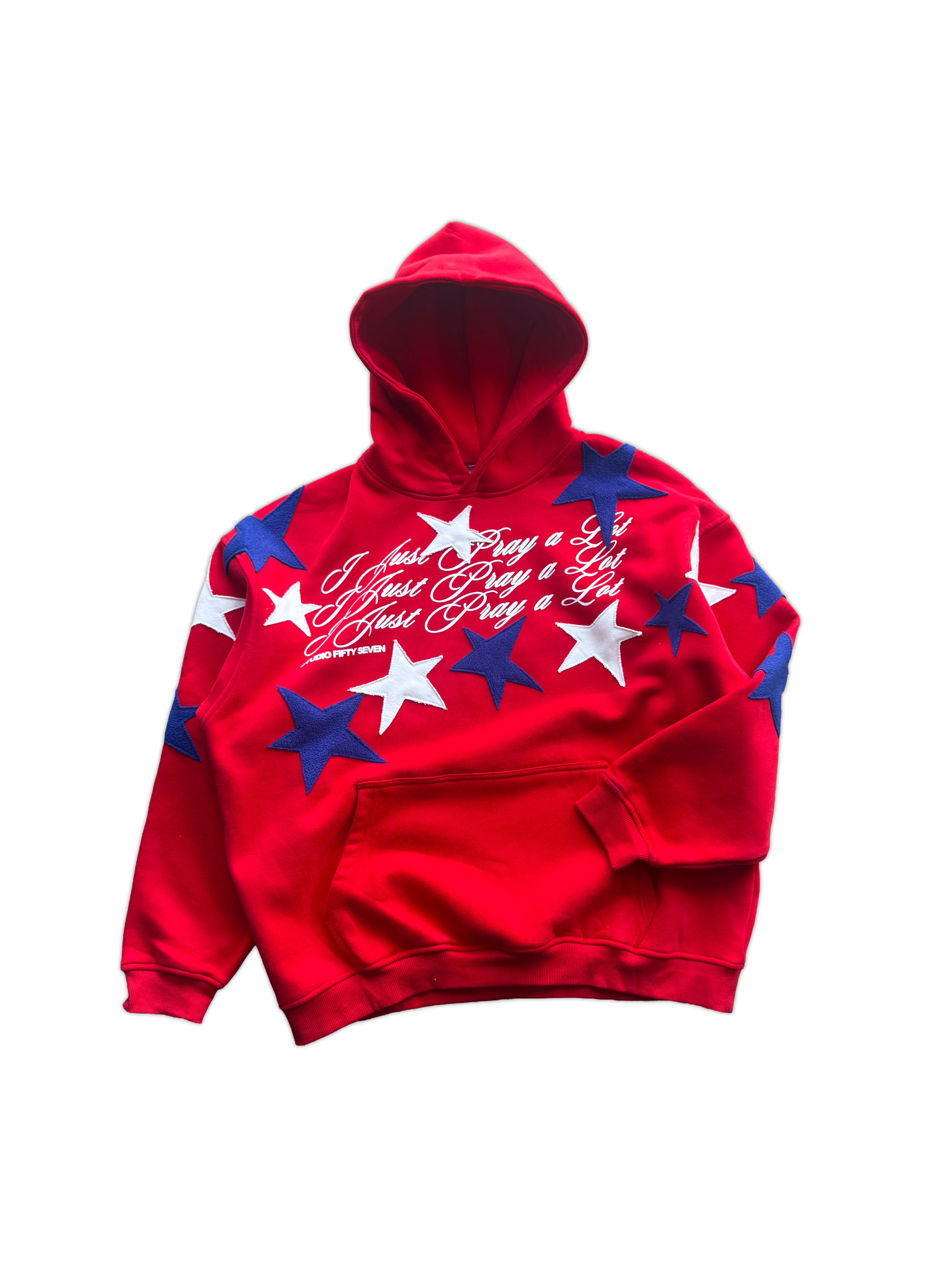 STARS AND SCRIPTS HOODIE (L)