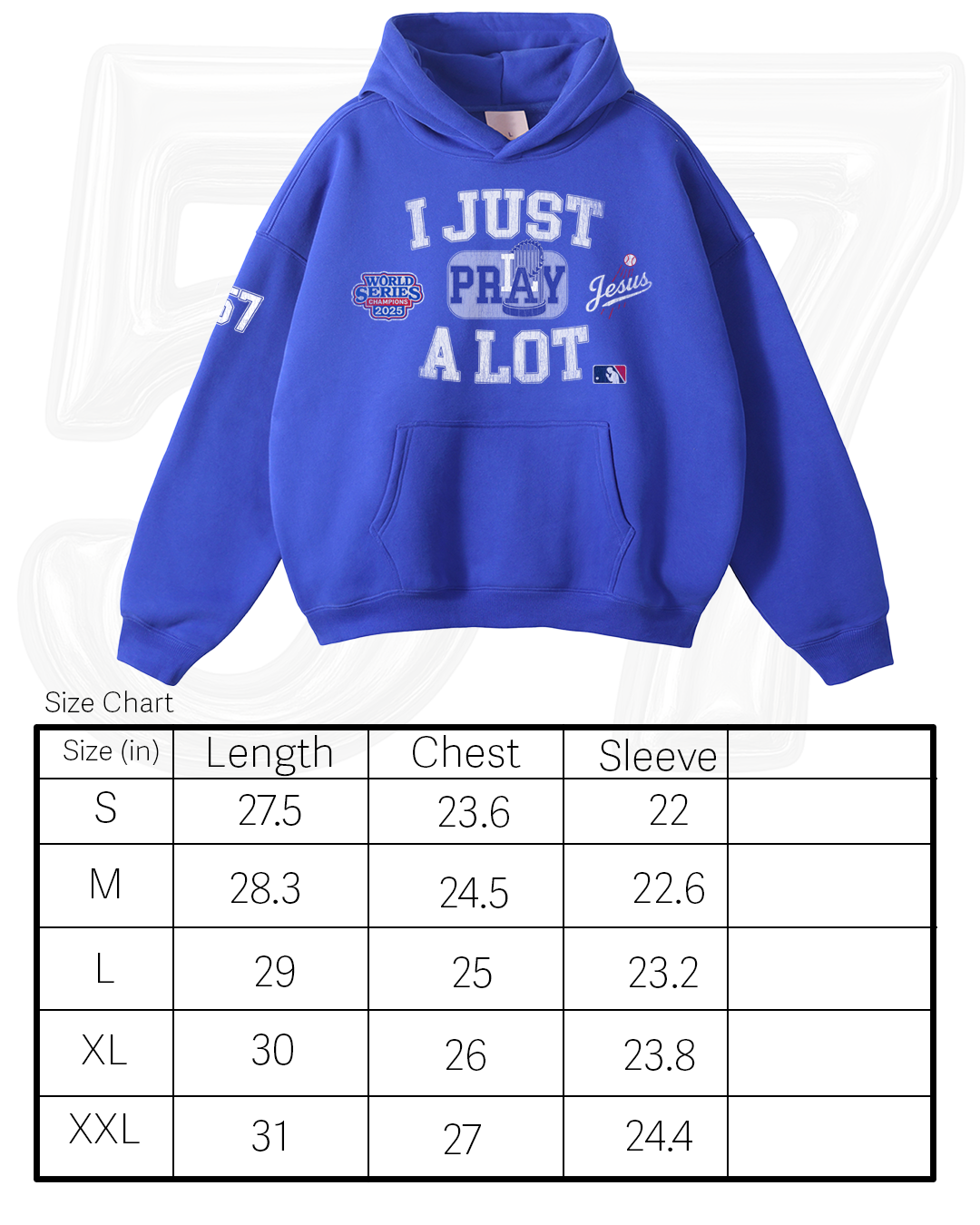 LIMITED EDITION PRAY A LOT HOODIE (S)