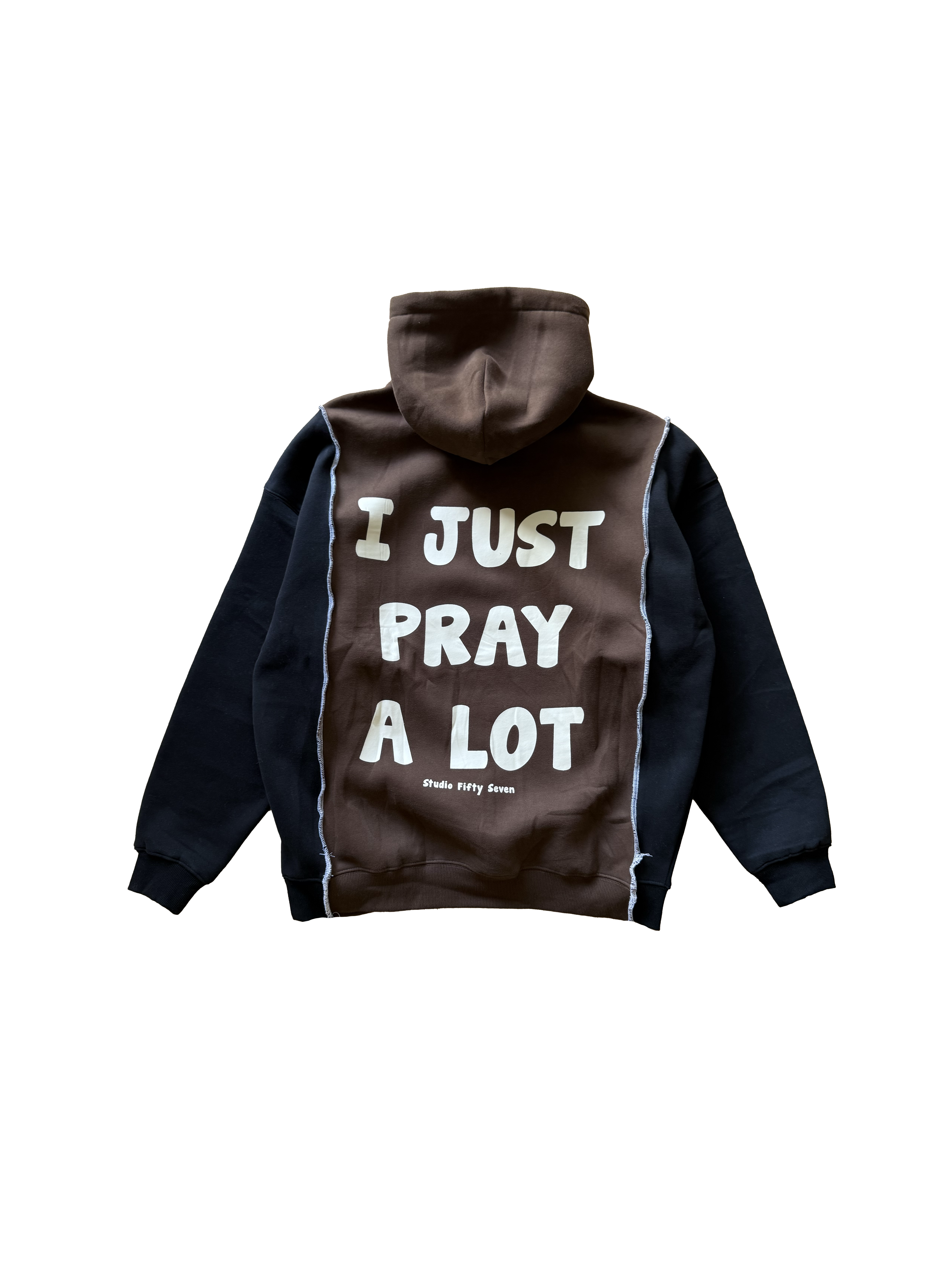 1 of 1 Pray A Lot Hoodie (LARGE)