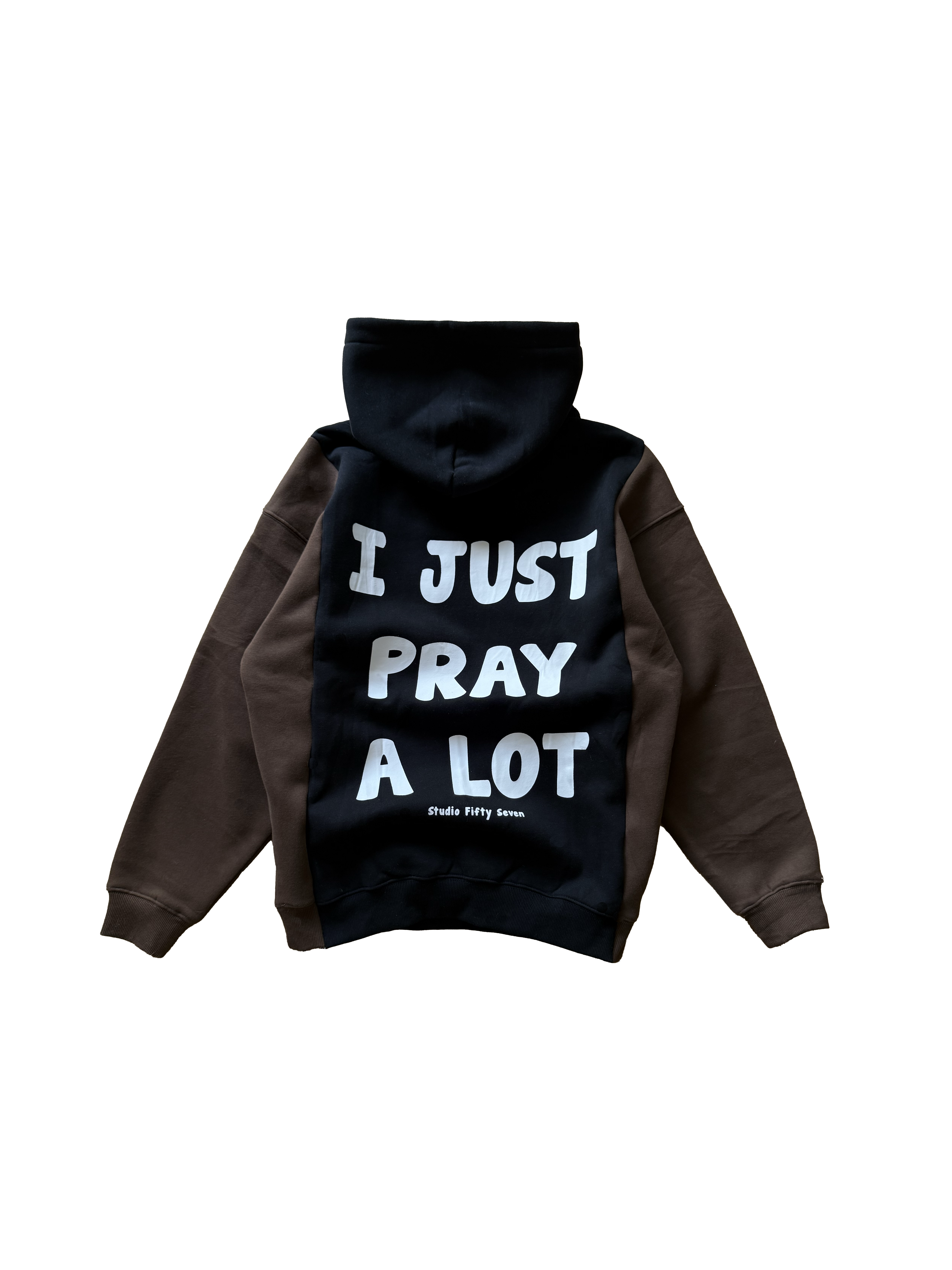 1 of 1 "Pray A lot" Hoodie (LARGE)