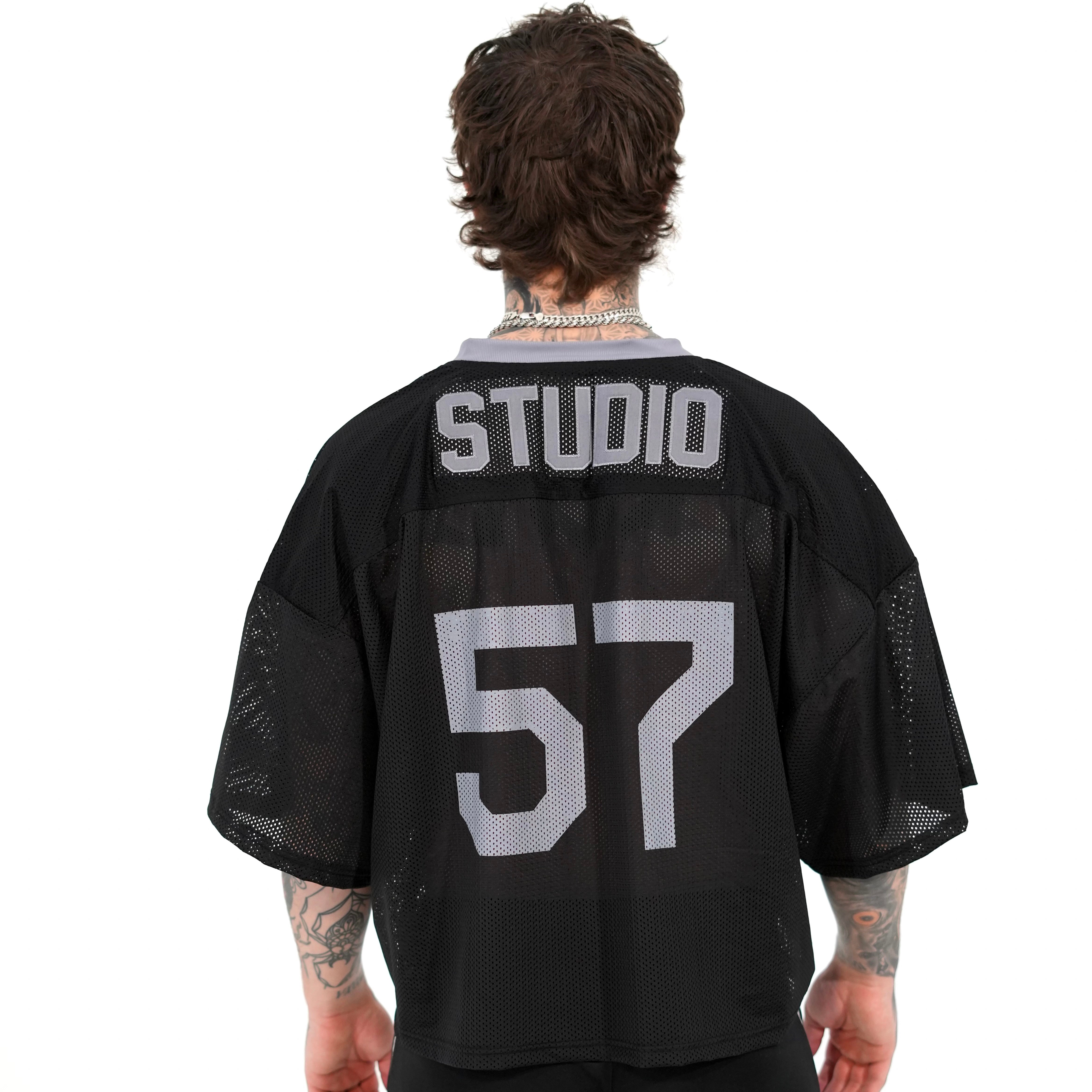 Vintage Mesh Football Jersey “Cropped"